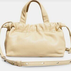 Madewell - The Piazza Mini Leather Crossbody Bag, BUTTERED SCONE